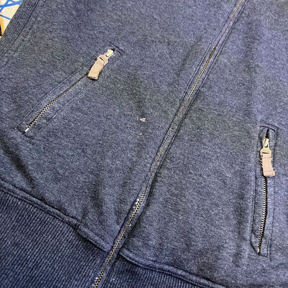 Nike Activewear Full Zip Jacket Youth Size XL 16-18 Gray Sherpa Lined Hooded - Picture 4 of 9